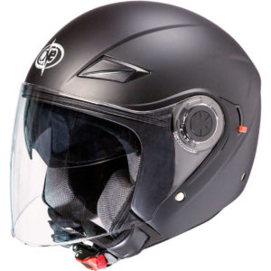 Casco Demi jet - con doppia visiera - 1SH ZED MONO - nero opaco - GiEffeShop